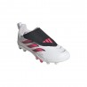 ADIDAS Predator Club Vel Fg Mg Bianco Rosso - Scarpe Da Calcio Bambino