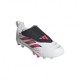 ADIDAS Predator Club Vel Fg Mg Bianco Rosso - Scarpe Da Calcio Bambino