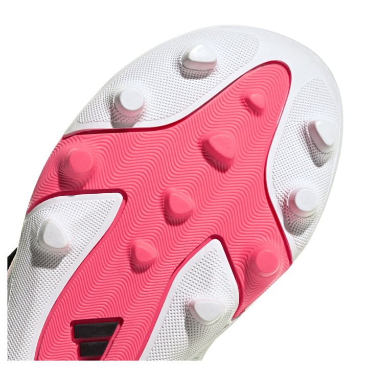 ADIDAS Predator Club Vel Fg Mg Bianco Rosso - Scarpe Da Calcio Bambino