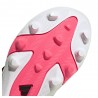 ADIDAS Predator Club Vel Fg Mg Bianco Rosso - Scarpe Da Calcio Bambino