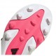 ADIDAS Predator Club Vel Fg Mg Bianco Rosso - Scarpe Da Calcio Bambino