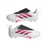 ADIDAS Predator Club Vel Fg Mg Bianco Rosso - Scarpe Da Calcio Bambino