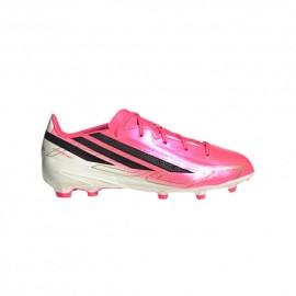 ADIDAS F50 Hyperfast League Fg J Arancio Nero Oro - Scarpe Da Calcio Bambino