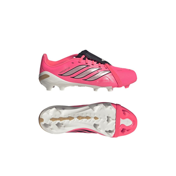 ADIDAS Predator League Ft Fg J Arancio Argento Nero - Scarpe Da Calcio Bambino