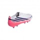 ADIDAS F50 Hyperfast League Ag Bianco Viola - Scarpe Da Calcio Uomo