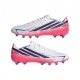 ADIDAS F50 Hyperfast League Ag Bianco Viola - Scarpe Da Calcio Uomo