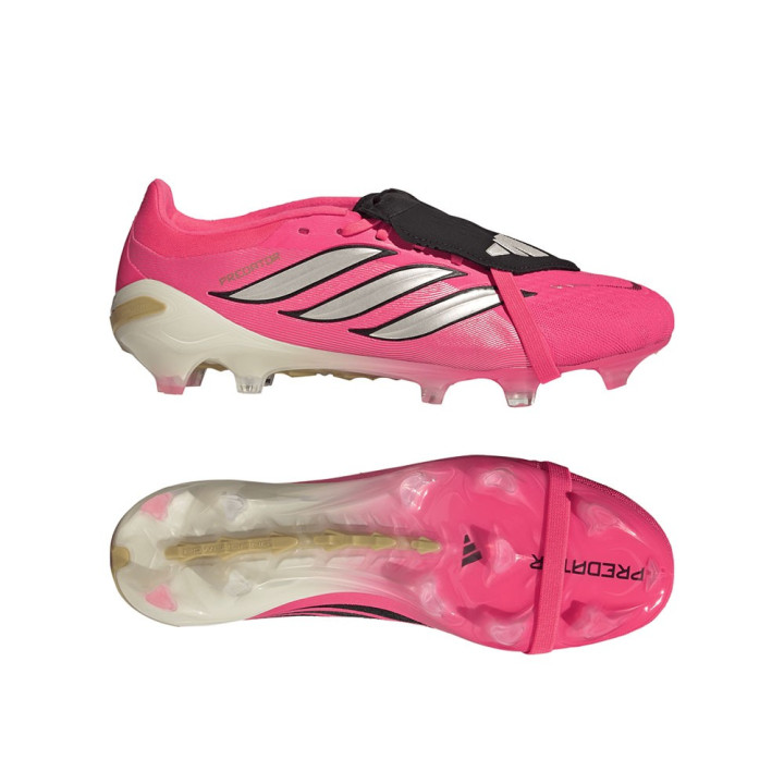 ADIDAS Predator Pro Ft Fg Arancio Argento Nero - Scarpe Da Calcio Uomo