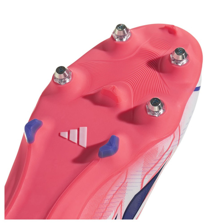 ADIDAS F50 Hyperfast League Sg Bianco Viola - Scarpe Da Calcio Uomo