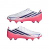 ADIDAS F50 Hyperfast League Sg Bianco Viola - Scarpe Da Calcio Uomo