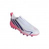 ADIDAS F50 Hyperfast League Ll Ag Bianco Viola - Scarpe Da Calcio Bambino