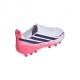 ADIDAS F50 Hyperfast League Ll Ag Bianco Viola - Scarpe Da Calcio Bambino
