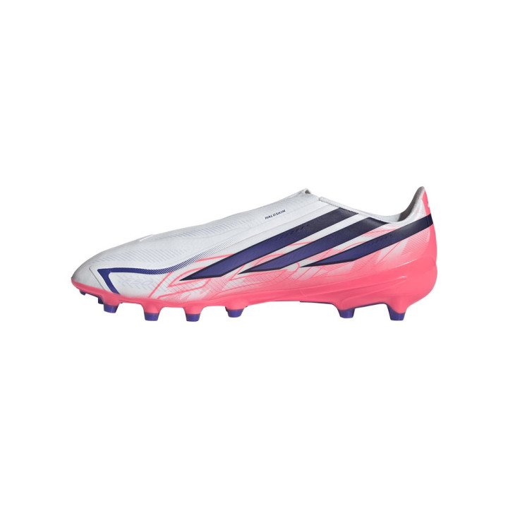 ADIDAS F50 Hyperfast League Ll Ag Bianco Viola - Scarpe Da Calcio Uomo
