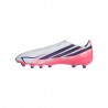 ADIDAS F50 Hyperfast League Ll Ag Bianco Viola - Scarpe Da Calcio Uomo