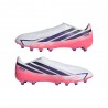ADIDAS F50 Hyperfast League Ll Ag Bianco Viola - Scarpe Da Calcio Uomo