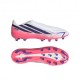 ADIDAS F50 Hyperfast League Ll Ag Bianco Viola - Scarpe Da Calcio Uomo