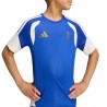 ADIDAS Maglia Maniche Corte Juve Training Blu Bianco Bambino
