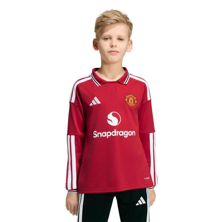 ADIDAS Maglia Calcio Mufc Home 26 27 Rosso Bambino
