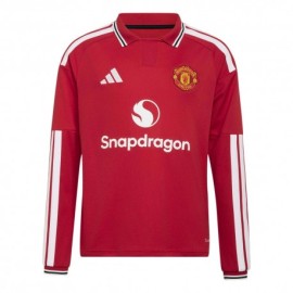 ADIDAS Maglia Calcio Mufc Home 26 27 Rosso Bambino