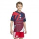 ADIDAS Maglia Maniche Corte Pre-Matech Bayern Rosso Bianco Blu Bambino