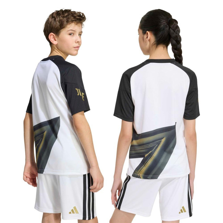 ADIDAS Maglia Maniche Corte Pre-Matech Juve Bianco Nero Bambino