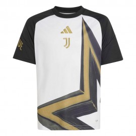 ADIDAS Maglia Maniche Corte Pre-Matech Juve Bianco Nero Bambino