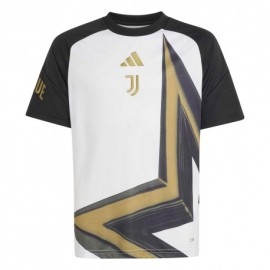 ADIDAS Maglia Maniche Corte Pre-Matech Juve Bianco Nero Bambino