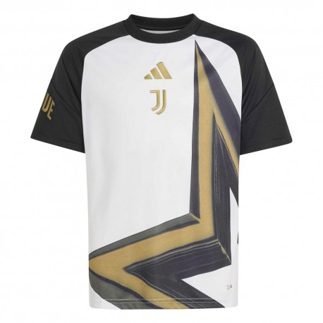 ADIDAS Maglia Maniche Corte Pre-Matech Juve Bianco Nero Bambino