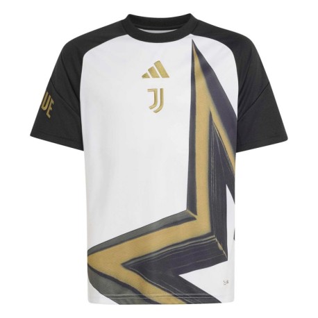 ADIDAS Maglia Maniche Corte Pre-Matech Juve Bianco Nero Bambino
