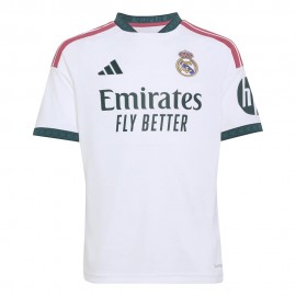 ADIDAS Maglia Calcio Real Madrid Home 26 27 Bianco Bambino
