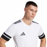 ADIDAS Maglia Maniche Corte Squadra 25 Bianco Nero Uomo