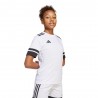 ADIDAS Maglia Maniche Corte Squadra 25 Bianco Nero Bambino