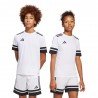 ADIDAS Maglia Maniche Corte Squadra 25 Bianco Nero Bambino