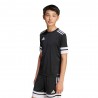 ADIDAS Maglia Maniche Corte Squadra 25 Nero Bianco Bambino