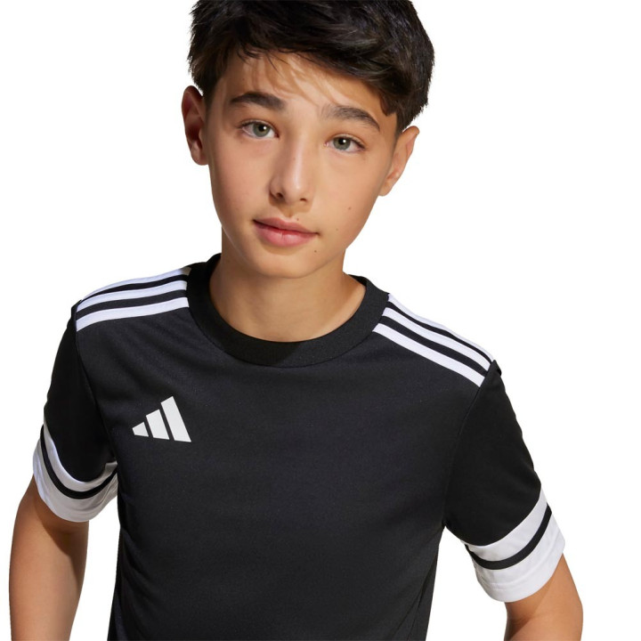 ADIDAS Maglia Maniche Corte Squadra 25 Nero Bianco Bambino