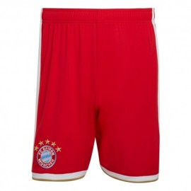 ADIDAS Pantaloncini Calcio Bayern Home Rosso Bianco Uomo