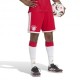 ADIDAS Pantaloncini Calcio Bayern Home Rosso Bianco Uomo