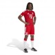 ADIDAS Pantaloncini Calcio Bayern Home Rosso Bianco Uomo