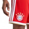ADIDAS Pantaloncini Calcio Bayern Home Rosso Bianco Uomo