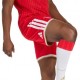 ADIDAS Pantaloncini Calcio Bayern Home Rosso Bianco Uomo