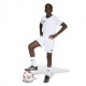 ADIDAS Pantaloncini Calcio Entrada 26 Bianco Nero Bambino