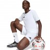 ADIDAS Pantaloncini Calcio Entrada 26 Bianco Nero Bambino