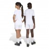 ADIDAS Pantaloncini Calcio Entrada 26 Bianco Nero Bambino