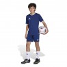 ADIDAS Pantaloncini Calcio Entrada 26 Blu Bianco Bambino