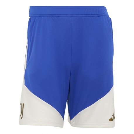 ADIDAS Pantaloncini Calcio Juve Training Blu Bianco Uomo