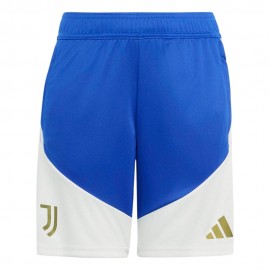 ADIDAS Pantaloncini Calcio Juve Training Blu Bianco Bambino
