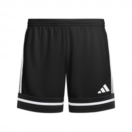 ADIDAS Pantaloncini Calcio Squadra 25 Nero Bianco Bambino