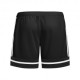 ADIDAS Pantaloncini Calcio Squadra 25 Nero Bianco Bambino