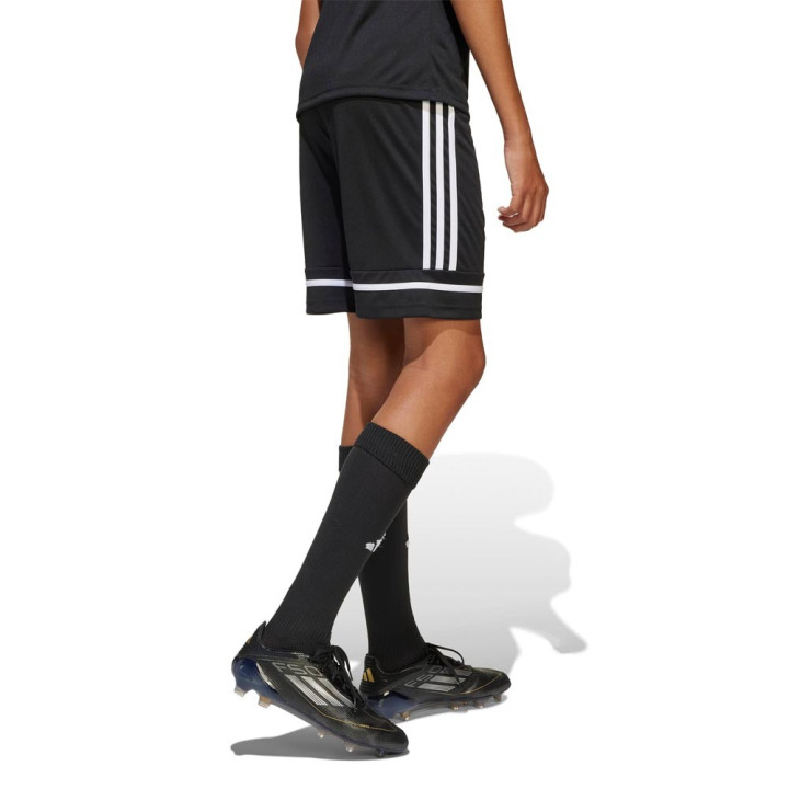 ADIDAS Pantaloncini Calcio Squadra 25 Nero Bianco Bambino