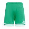 ADIDAS Pantaloncini Calcio Squadra 25 Verde Bianco Uomo