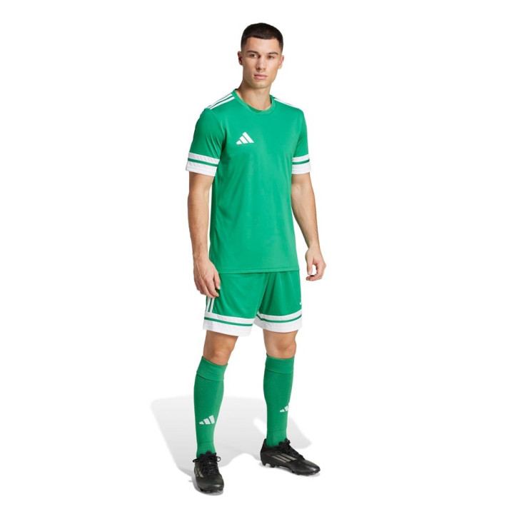 ADIDAS Pantaloncini Calcio Squadra 25 Verde Bianco Uomo